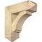 Ekena Millwork Imperial Arts and Crafts Rough Sawn Bracket w/ Offset Brace, Douglas Fir, 8"W x 24"D x 24"H BKT0806X24X24IMP03RDF - alternate 1